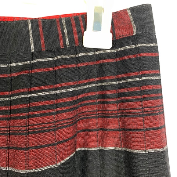 Pendleton Heritage Limited Edition Wool Plaid Reversible Turnabout Skirt Size 10 - Picture 6 of 16